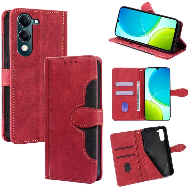 Skin Feel Magnetic Buckle Leather Phone Case, For vivo V50 Lite 5G, For vivo Y29s 5G / Y04 4G, For vivo Y29 4G Global, For vivo V50 5G, For vivo X200 Pro 5G, For vivo S19 Pro 5G