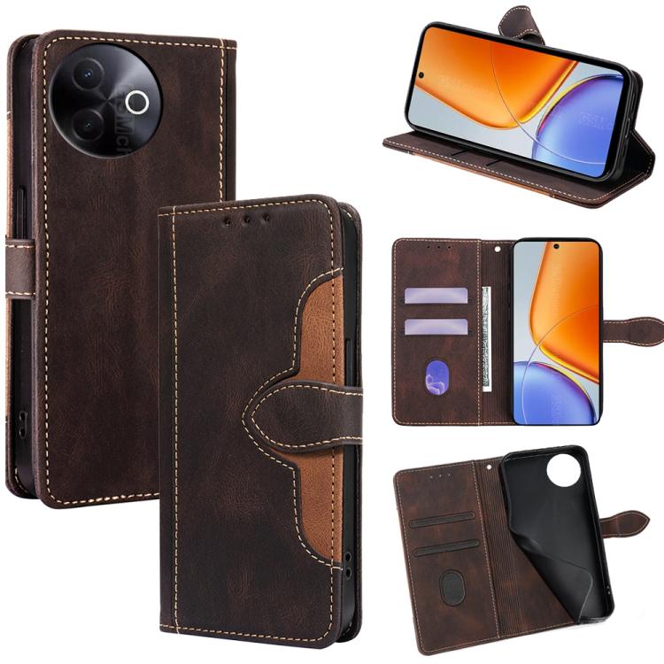 Skin Feel Magnetic Buckle Leather Phone Case, For vivo X300 5G, For vivo Y31 5G 2025, For vivo V60 Lite 5G Global, For vivo V60 5G Global, For vivo X200s 5G, For vivo Y39 5G Global