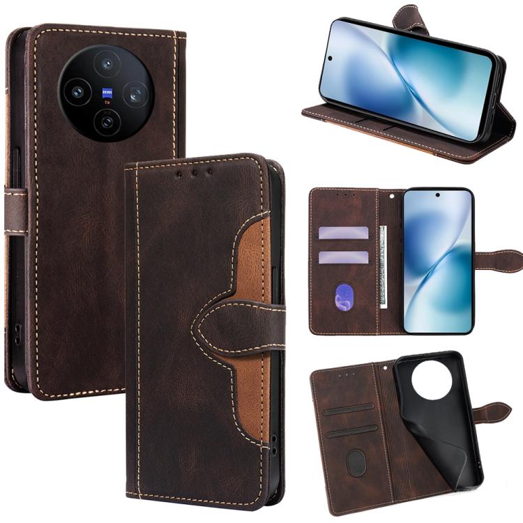 Skin Feel Magnetic Buckle Leather Phone Case, For vivo X300 5G, For vivo Y31 5G 2025, For vivo V60 Lite 5G Global, For vivo V60 5G Global, For vivo X200s 5G, For vivo Y39 5G Global
