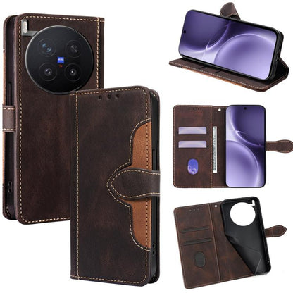 Skin Feel Magnetic Buckle Leather Phone Case, For vivo V70 FE 5G, For vivo Y05 4G, For vivo Y500i 5G, For vivo S50 Pro mini 5G, For vivo S50 5G, For vivo X300 Pro 5G