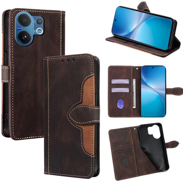 Skin Feel Magnetic Buckle Leather Phone Case, For vivo X300 5G, For vivo Y31 5G 2025, For vivo V60 Lite 5G Global, For vivo V60 5G Global, For vivo X200s 5G, For vivo Y39 5G Global