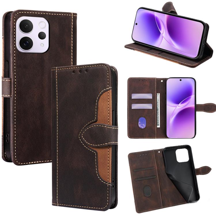 Skin Feel Magnetic Buckle Leather Phone Case, For vivo V70 FE 5G, For vivo Y05 4G, For vivo Y500i 5G, For vivo S50 Pro mini 5G, For vivo S50 5G, For vivo X300 Pro 5G