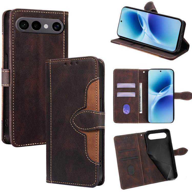 Skin Feel Magnetic Buckle Leather Phone Case, For vivo V70 FE 5G, For vivo Y05 4G, For vivo Y500i 5G, For vivo S50 Pro mini 5G, For vivo S50 5G, For vivo X300 Pro 5G