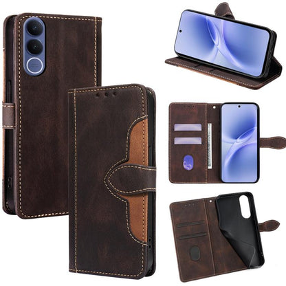 Skin Feel Magnetic Buckle Leather Phone Case, For vivo V70 FE 5G, For vivo Y05 4G, For vivo Y500i 5G, For vivo S50 Pro mini 5G, For vivo S50 5G, For vivo X300 Pro 5G