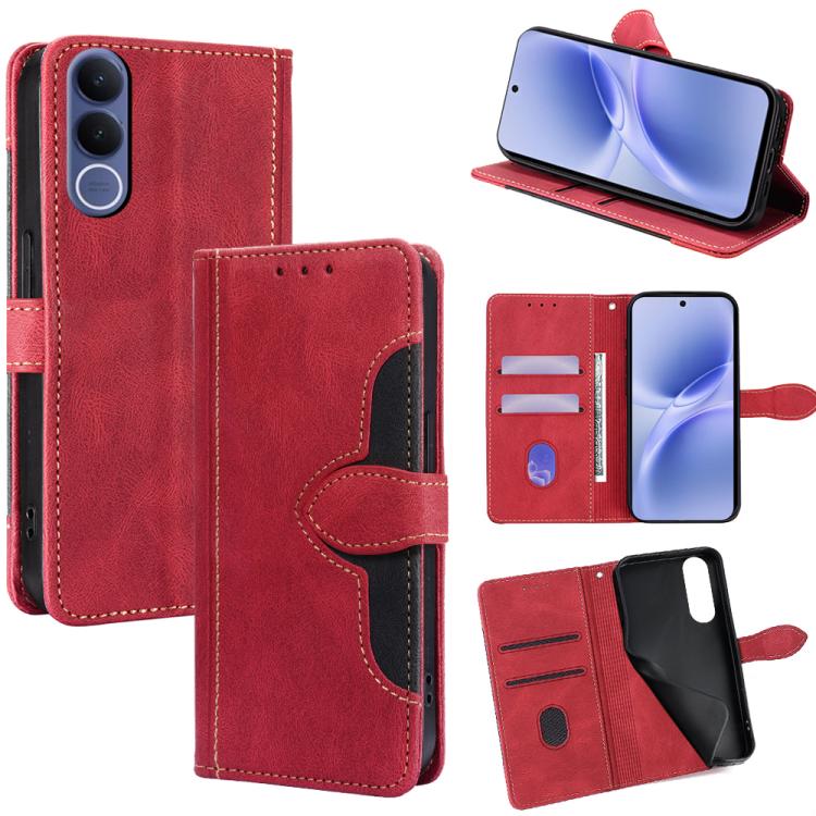 Skin Feel Magnetic Buckle Leather Phone Case, For vivo V70 FE 5G, For vivo Y05 4G, For vivo Y500i 5G, For vivo S50 Pro mini 5G, For vivo S50 5G, For vivo X300 Pro 5G