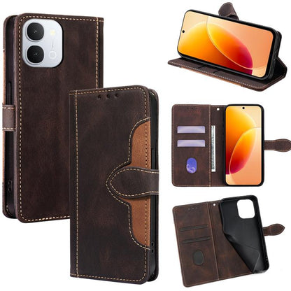 Skin Feel Magnetic Buckle Leather Phone Case, For vivo V70 FE 5G, For vivo Y05 4G, For vivo Y500i 5G, For vivo S50 Pro mini 5G, For vivo S50 5G, For vivo X300 Pro 5G