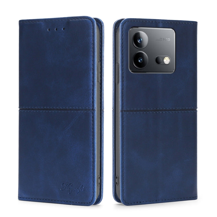 Cow Texture Magnetic Leather Phone Case, For vivo S17 5G / S17 Pro 5G, For vivo iQOO Neo 8 / 8 Pro 5G, For vivo Y78 5G