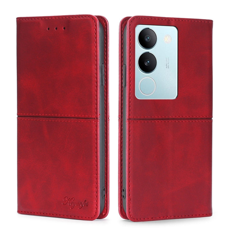 Cow Texture Magnetic Leather Phone Case, For vivo S17 5G / S17 Pro 5G, For vivo iQOO Neo 8 / 8 Pro 5G, For vivo Y78 5G