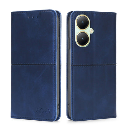 Cow Texture Magnetic Leather Phone Case, For vivo iQOO Z9 Turbo, For vivo Y03 4G, For vivo Y100 5G IDN, For vivo Y35+ 5G