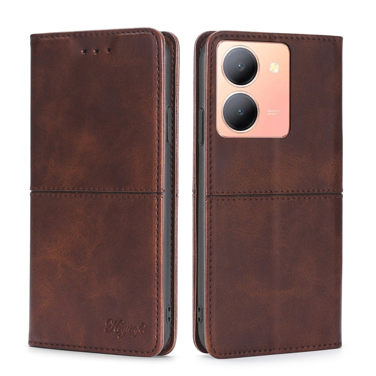 Cow Texture Magnetic Leather Phone Case, For vivo S17 5G / S17 Pro 5G, For vivo iQOO Neo 8 / 8 Pro 5G, For vivo Y78 5G