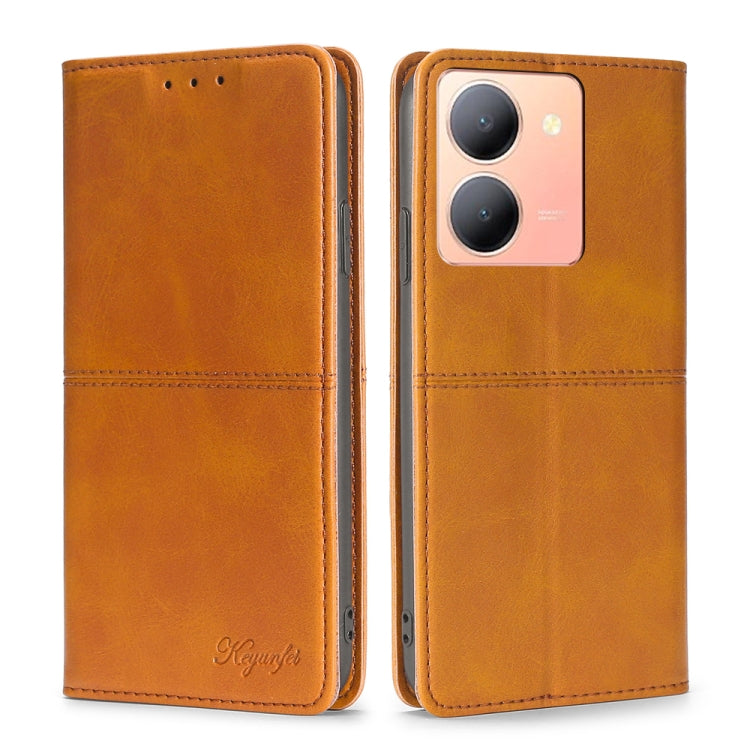 Cow Texture Magnetic Leather Phone Case, For vivo S17 5G / S17 Pro 5G, For vivo iQOO Neo 8 / 8 Pro 5G, For vivo Y78 5G