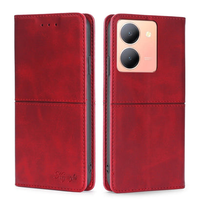 Cow Texture Magnetic Leather Phone Case, For vivo S17 5G / S17 Pro 5G, For vivo iQOO Neo 8 / 8 Pro 5G, For vivo Y78 5G