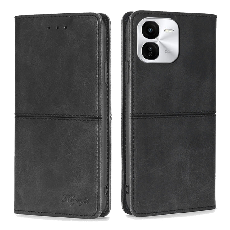 Cow Texture Magnetic Leather Phone Case, For vivo X100s, For vivo Y38 5G / T3x Global, For vivo V30e 5G Global, For vivo iQOO Z9x 5G
