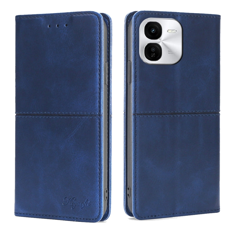 Cow Texture Magnetic Leather Phone Case, For vivo X100s, For vivo Y38 5G / T3x Global, For vivo V30e 5G Global, For vivo iQOO Z9x 5G