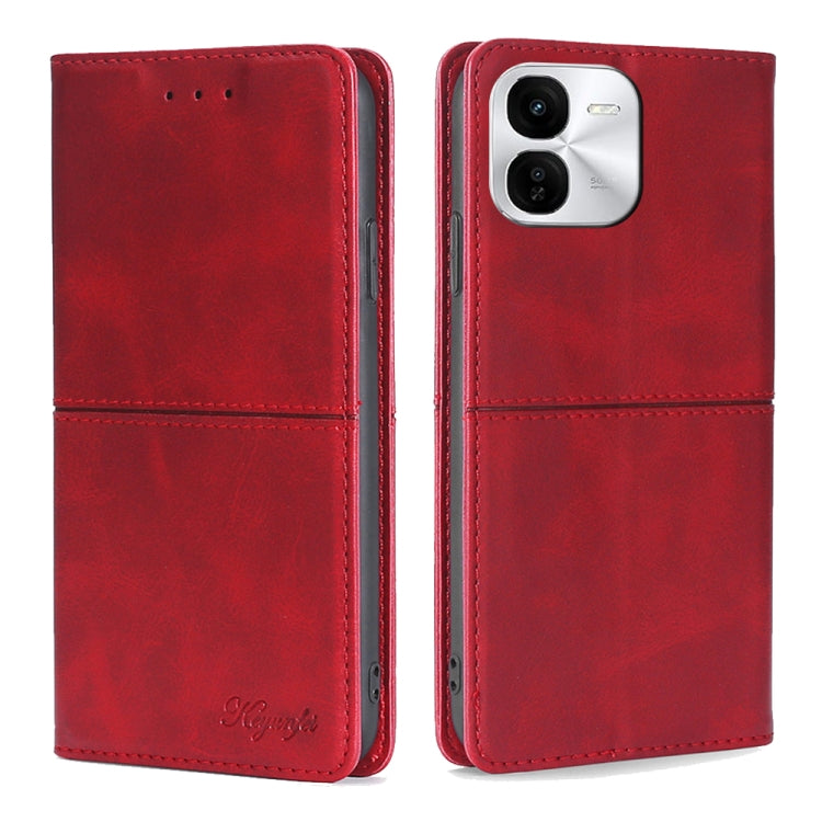 Cow Texture Magnetic Leather Phone Case, For vivo X100s, For vivo Y38 5G / T3x Global, For vivo V30e 5G Global, For vivo iQOO Z9x 5G