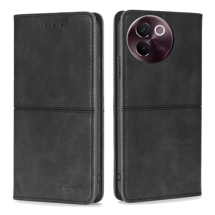 Cow Texture Magnetic Leather Phone Case, For vivo X100s, For vivo Y38 5G / T3x Global, For vivo V30e 5G Global, For vivo iQOO Z9x 5G
