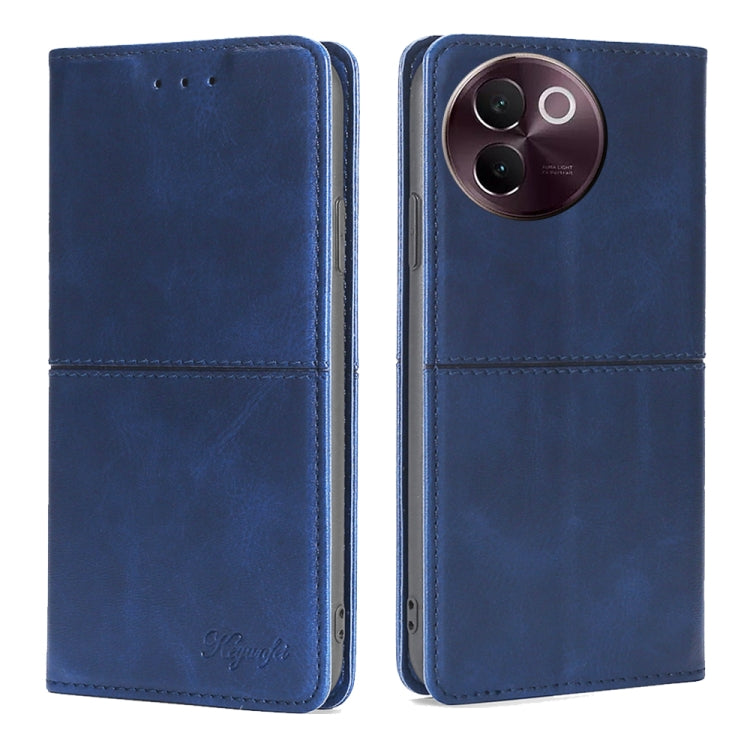 Cow Texture Magnetic Leather Phone Case, For vivo X100s, For vivo Y38 5G / T3x Global, For vivo V30e 5G Global, For vivo iQOO Z9x 5G