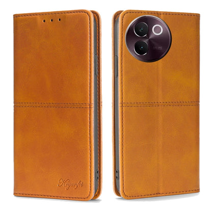 Cow Texture Magnetic Leather Phone Case, For vivo X100s, For vivo Y38 5G / T3x Global, For vivo V30e 5G Global, For vivo iQOO Z9x 5G