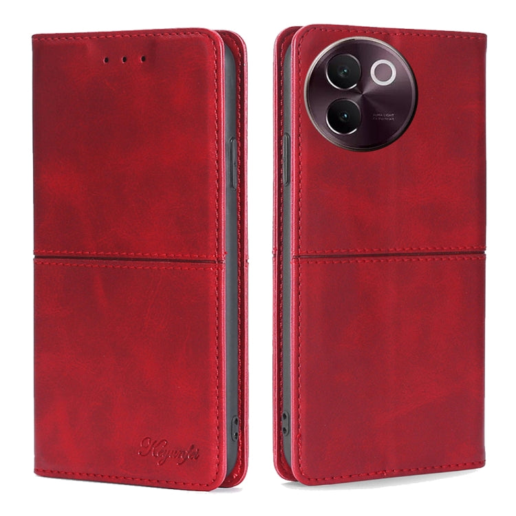 Cow Texture Magnetic Leather Phone Case, For vivo X100s, For vivo Y38 5G / T3x Global, For vivo V30e 5G Global, For vivo iQOO Z9x 5G