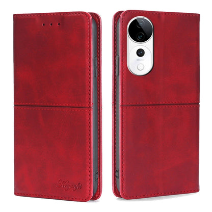 Cow Texture Magnetic Leather Phone Case, For vivo V50 5G, For vivo S19 Pro, For vivo S19, For vivo Y28 4G