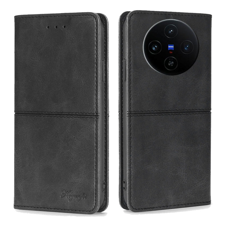 Cow Texture Magnetic Leather Phone Case, For vivo X100s, For vivo Y38 5G / T3x Global, For vivo V30e 5G Global, For vivo iQOO Z9x 5G