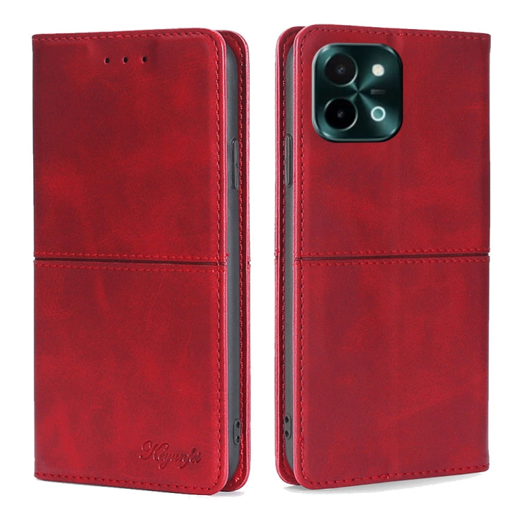 Cow Texture Magnetic Leather Phone Case, For vivo V50 5G, For vivo S19 Pro, For vivo S19, For vivo Y28 4G