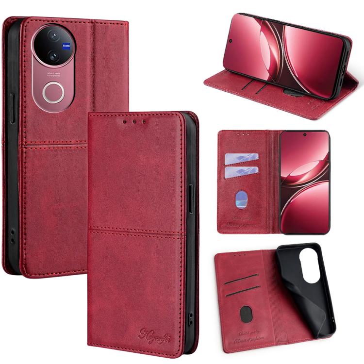 Cow Texture Magnetic Leather Phone Case, For vivo V50 5G, For vivo S19 Pro, For vivo S19, For vivo Y28 4G