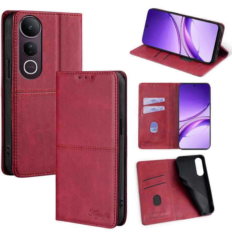 Cow Texture Magnetic Leather Phone Case, For vivo Y39 5G Global, For vivo V50 Lite 5G, For vivo Y29s 5G / Y04 4G, For vivo Y29 4G Global