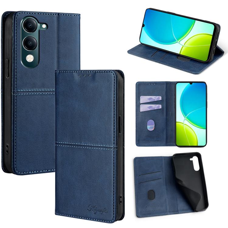Cow Texture Magnetic Leather Phone Case, For vivo Y39 5G Global, For vivo V50 Lite 5G, For vivo Y29s 5G / Y04 4G, For vivo Y29 4G Global