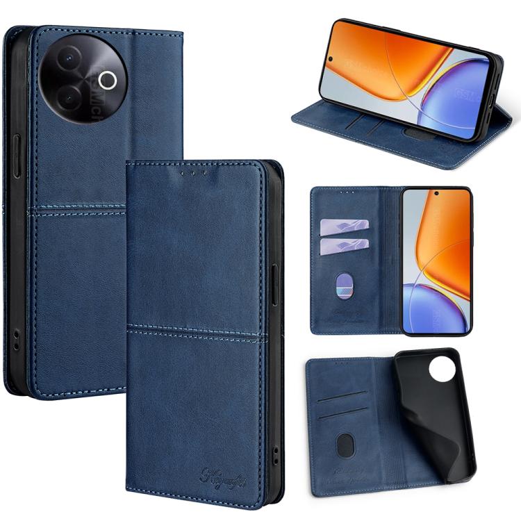 Cow Texture Magnetic Leather Phone Case, For vivo Y39 5G Global, For vivo V50 Lite 5G, For vivo Y29s 5G / Y04 4G, For vivo Y29 4G Global