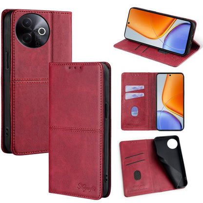 Cow Texture Magnetic Leather Phone Case, For vivo Y39 5G Global, For vivo V50 Lite 5G, For vivo Y29s 5G / Y04 4G, For vivo Y29 4G Global