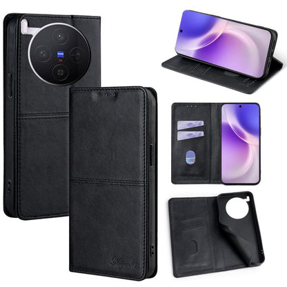 Cow Texture Magnetic Leather Phone Case, For vivo X300 5G, For vivo V60 Lite 5G Global, For vivo V60 5G Global, For vivo X200s 5G