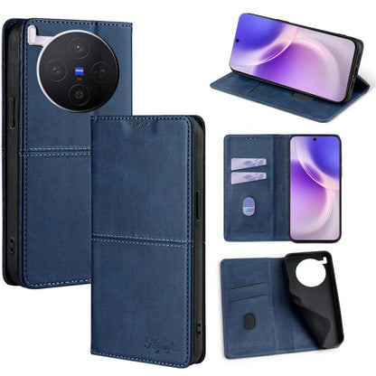 Cow Texture Magnetic Leather Phone Case, For vivo X300 5G, For vivo V60 Lite 5G Global, For vivo V60 5G Global, For vivo X200s 5G
