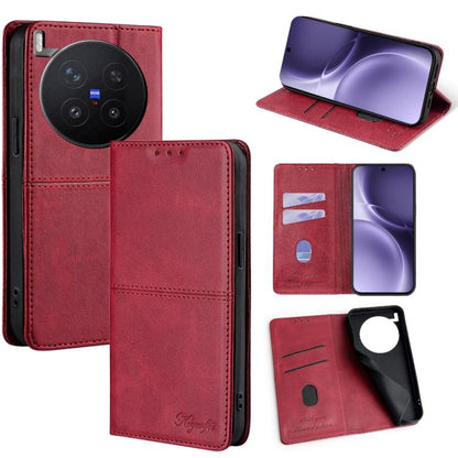 Cow Texture Magnetic Leather Phone Case, For vivo V70 FE 5G, For vivo Y05 4G, For vivo Y500i 5G, For vivo X300 Pro 5G