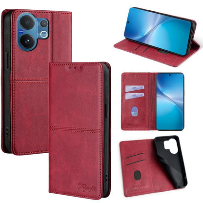 Cow Texture Magnetic Leather Phone Case, For vivo X300 5G, For vivo V60 Lite 5G Global, For vivo V60 5G Global, For vivo X200s 5G