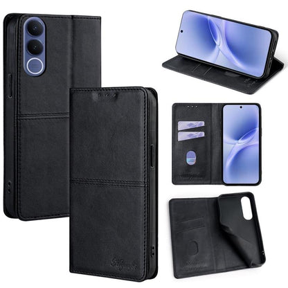 Cow Texture Magnetic Leather Phone Case, For vivo V70 FE 5G, For vivo Y05 4G, For vivo Y500i 5G, For vivo X300 Pro 5G
