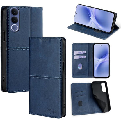 Cow Texture Magnetic Leather Phone Case, For vivo V70 FE 5G, For vivo Y05 4G, For vivo Y500i 5G, For vivo X300 Pro 5G