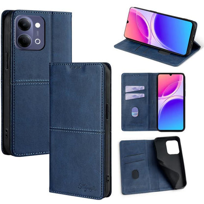 Cow Texture Magnetic Leather Phone Case, For vivo V70 FE 5G, For vivo Y05 4G, For vivo Y500i 5G, For vivo X300 Pro 5G