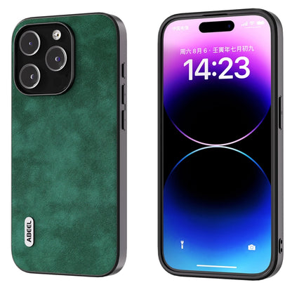 ABEEL Morocco Texture PU Phone Case, For iPhone 15 Pro Max, For iPhone 15 Pro, For iPhone 15 Plus, For iPhone 15