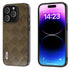 ABEEL Weave Plaid PU Phone Case, For iPhone 15 Pro Max, For iPhone 15 Plus, For iPhone 15 Pro, For iPhone 15 Apple Accessories - APEXEL INDIA - Mobile Lens - Mobile Camera Lens - Cellphone Accessories - Phone Lens - Smartphone Lens