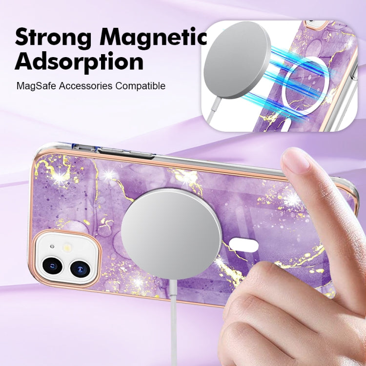 Marble Pattern Dual-side IMD Magsafe TPU Phone Case, For iPhone 11, For iPhone 11 Pro Apple Accessories engmar4259 More iPhone Cases - APEXEL INDIA - Mobile Lens - Mobile Camera Lens - Cellphone Accessories - Phone Lens - Smartphone Lens
