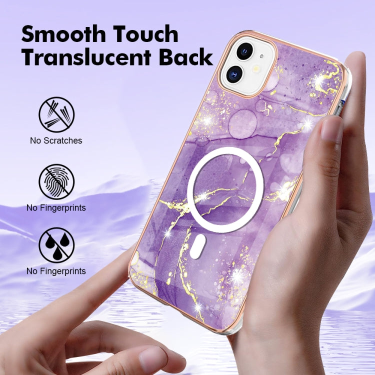 Marble Pattern Dual-side IMD Magsafe TPU Phone Case, For iPhone 11, For iPhone 11 Pro Apple Accessories engmar4259 More iPhone Cases - APEXEL INDIA - Mobile Lens - Mobile Camera Lens - Cellphone Accessories - Phone Lens - Smartphone Lens