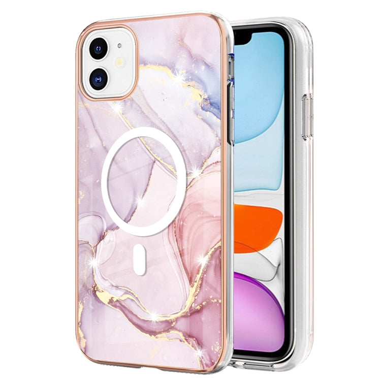 Marble Pattern Dual-side IMD Magsafe TPU Phone Case, For iPhone 11, For iPhone 11 Pro Apple Accessories engmar4259 More iPhone Cases - APEXEL INDIA - Mobile Lens - Mobile Camera Lens - Cellphone Accessories - Phone Lens - Smartphone Lens