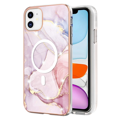 Marble Pattern Dual-side IMD Magsafe TPU Phone Case, For iPhone 11, For iPhone 11 Pro Apple Accessories engmar4259 More iPhone Cases - APEXEL INDIA - Mobile Lens - Mobile Camera Lens - Cellphone Accessories - Phone Lens - Smartphone Lens