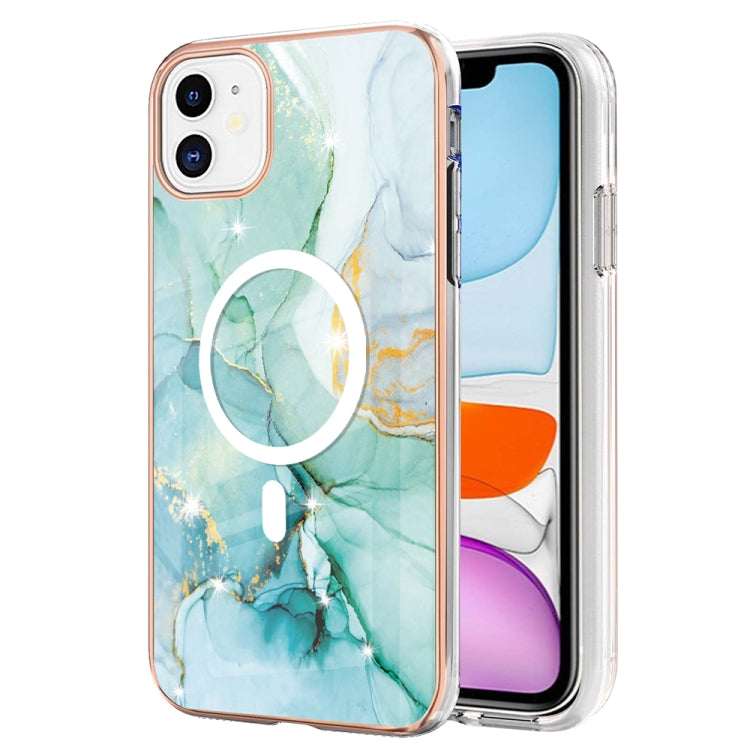 Marble Pattern Dual-side IMD Magsafe TPU Phone Case, For iPhone 11, For iPhone 11 Pro Apple Accessories engmar4259 More iPhone Cases - APEXEL INDIA - Mobile Lens - Mobile Camera Lens - Cellphone Accessories - Phone Lens - Smartphone Lens