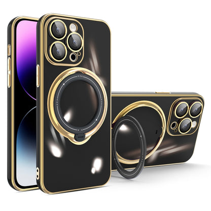 Multifunction Electroplating MagSafe Holder Phone Case, For iPhone 15 Pro Max, For iPhone 15 Pro, For iPhone 15 Plus, For iPhone 15 Apple Accessories engmul4248 iPhone 15 Pro Max - APEXEL INDIA - Mobile Lens - Mobile Camera Lens - Cellphone Accessories - Phone Lens - Smartphone Lens