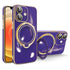 Multifunction Electroplating MagSafe Holder Phone Case, For iPhone 12, For iPhone 12 Pro Max, For iPhone 12 Pro, For iPhone 11 Pro Max Apple Accessories engmul4249 More iPhone Cases - APEXEL INDIA - Mobile Lens - Mobile Camera Lens - Cellphone Accessories - Phone Lens - Smartphone Lens