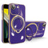 Multifunction Electroplating MagSafe Holder Phone Case, For iPhone SE 2022 / 2020 / 8 / 7, For iPhone 13 Pro Max, For iPhone 13 Pro, For iPhone 13 Apple Accessories engmul4261 More iPhone Cases - APEXEL INDIA - Mobile Lens - Mobile Camera Lens - Cellphone Accessories - Phone Lens - Smartphone Lens
