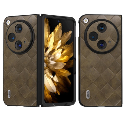 ABEEL Weave Plaid PU Phone Case, For OPPO Find N3, For OPPO Reno 10 / 10 Pro Global, For OPPO Find N3 Flip OnePlus &amp; OPPO Accessories - APEXEL INDIA - Mobile Lens - Mobile Camera Lens - Cellphone Accessories - Phone Lens - Smartphone Lens