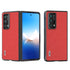 ABEEL Cross Texture Genuine Leather Phone Case, For Honor Magic V Flip, For Honor Magic Vs2, For Honor Magic V2 Mobile Accessories - APEXEL INDIA - Mobile Lens - Mobile Camera Lens - Cellphone Accessories - Phone Lens - Smartphone Lens